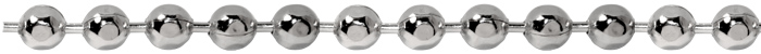 An image of the faceted style alternative ball chain style.